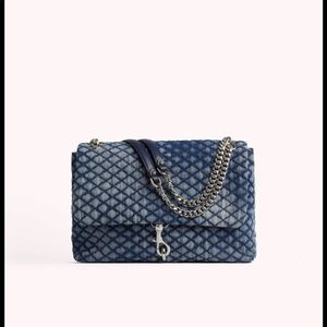 **ISO*** Rebecca Minkoff Denim Flap Edie
